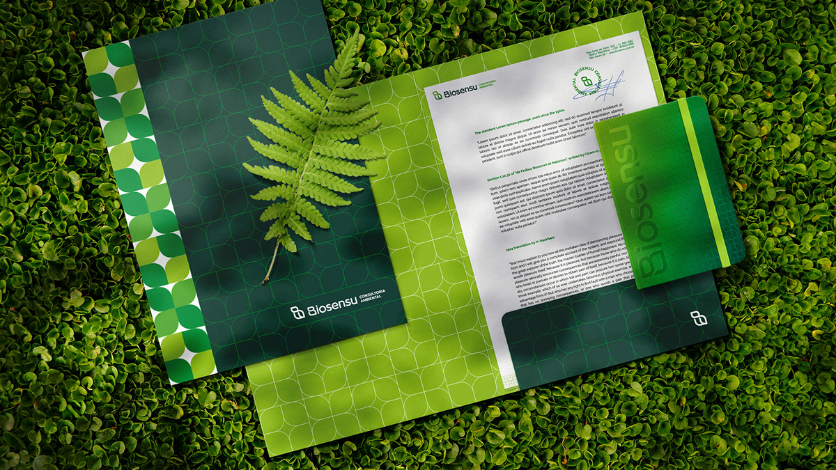 环境咨询公司品牌形象设计-环保行业logo案例
